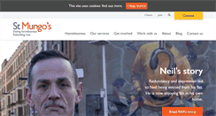 Desktop Screenshot of mungos.org